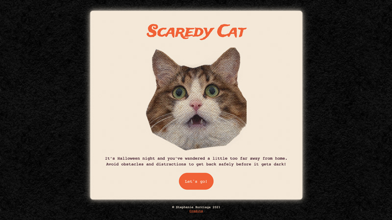 Scaredy Cat Website