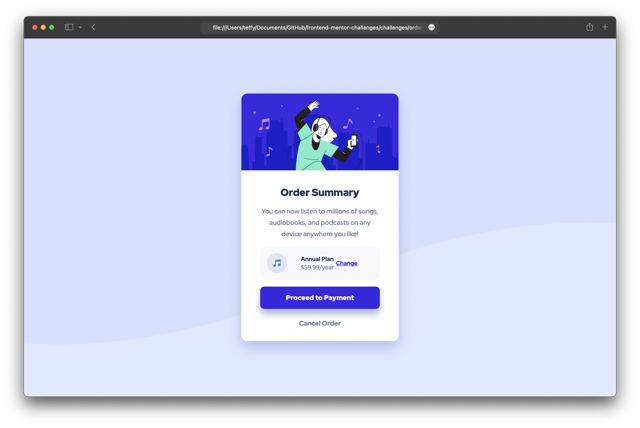 Frontend Mentor Challenges